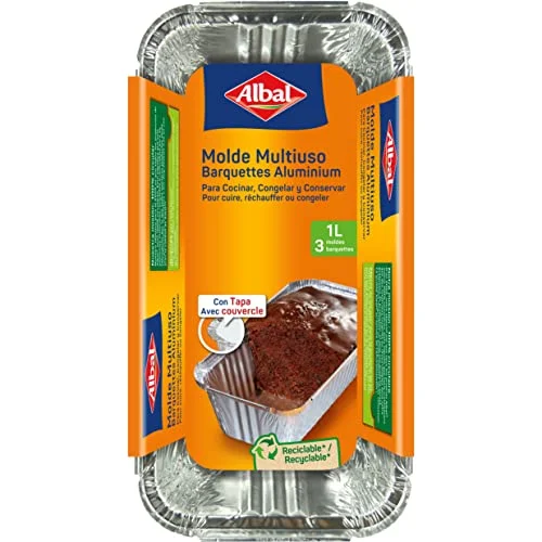 Albal Aluminiumform Kapacitet på 1 l enhet 4008871202772