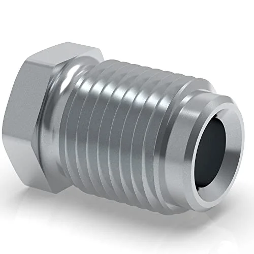 10 x hankoppling M12 1 för bromsslang 6,0 mm fläns dubbel typ E bromskontakt B DIN/ISO 1651 4060837294832