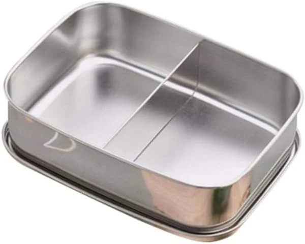 1 L Rostfritt Stål Matlåda – Bento Box med 2 Fack 250807hyfd06 1 L Rostfritt Stål Matlåda – Bento Box med 2 Fack 250807hyfd06