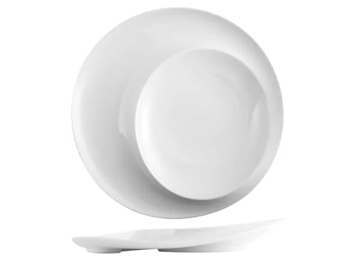 H&h Set med 2 urvalstallrikar i porslin 30,8 cm 8003512868221