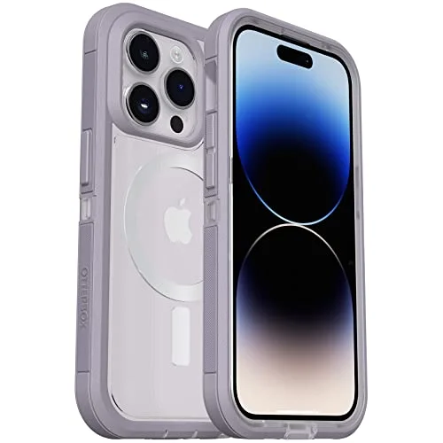 OtterBox DEFENDER XT KLARA SERIE för iPhone 14 Pro Max (endast måndag) lavender himmel (lila/klar) 840304701445