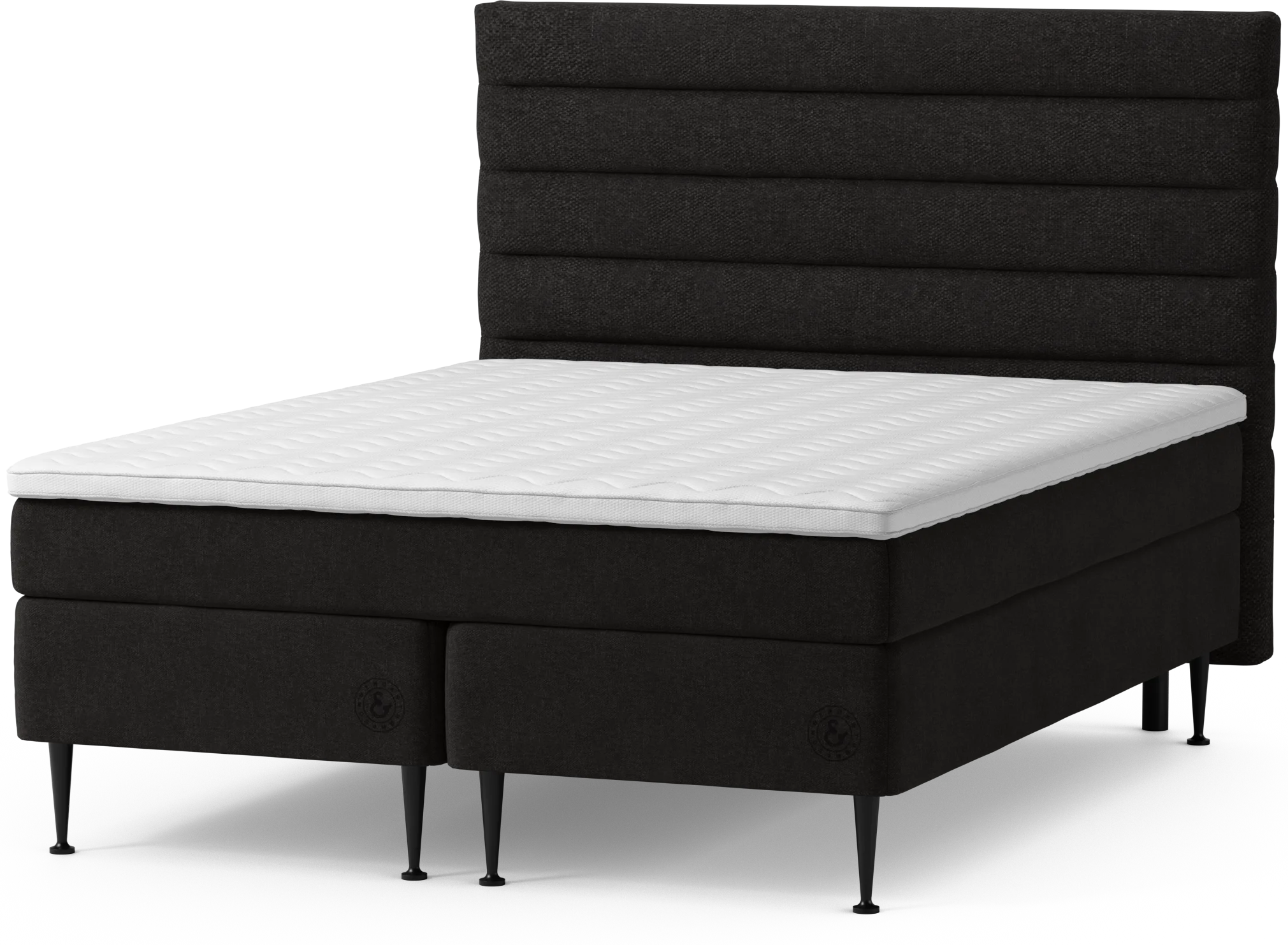 Asperö Comfort Kontinentalsäng, dubbelsäng med bäddmadrass Comfort och sängben F0JwO