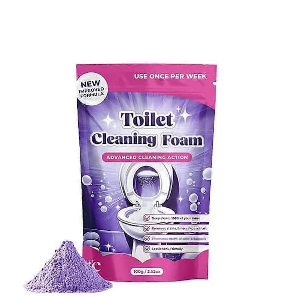 1-5x Fizzclean Toalettskumrengöring, Insta-Action Fizzclean Skumrengöring 100g 13pcw-6.5-8548