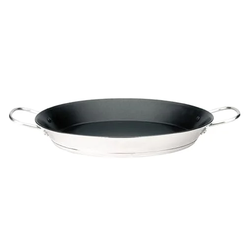 IBILI Bistrot paellapanna, 36 cm, rostfritt stål, non stick, 7 portioner, lämplig för induktion 8411922422160