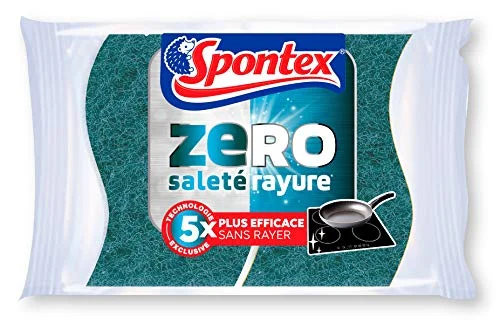 Spontex Svamp, noll delikata ytor, 2 enheter 3384126003013