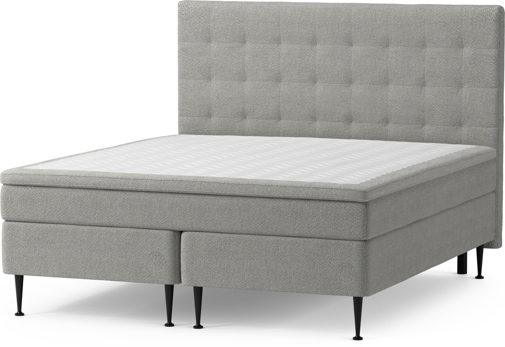 Asperö Comfort Kontinentalsäng, dubbelsäng med bäddmadrass Comfort och sängben iW18E