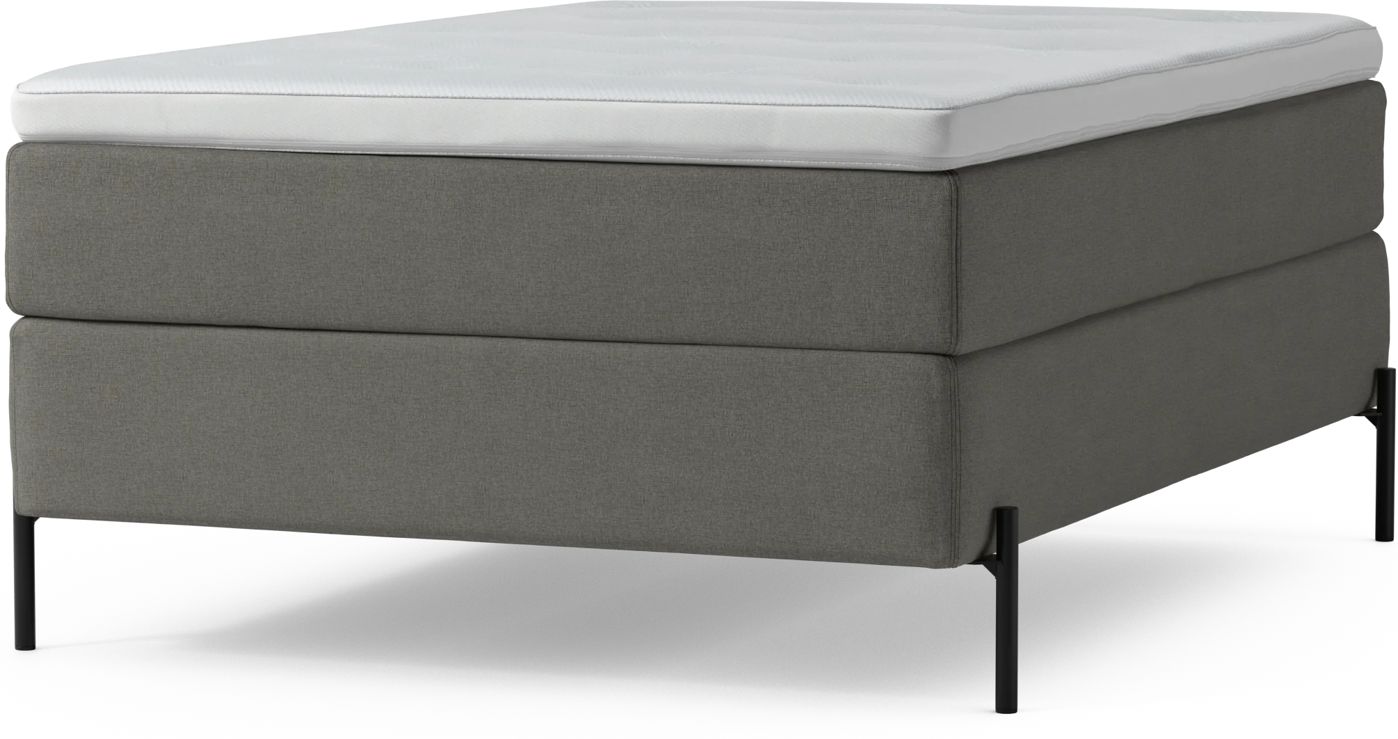 Delux Dream Kontinentalsäng, enkelsäng 140 cm med bäddmadrass och sängben vu6fI