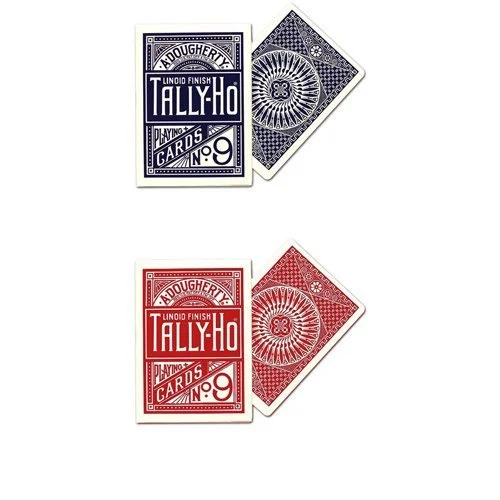 2 mazzi Carte Tally Ho Cirkelbaksida 8028308012121