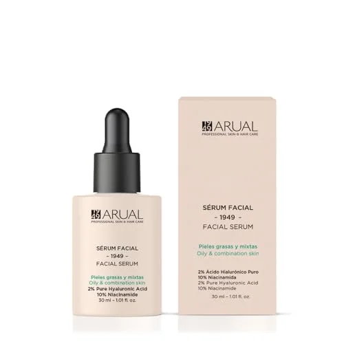 Arual FACIAL SRUM Fet och Blandhyaluronsyra Ren Hyaluronsyra, Niacinamid 8436012783914