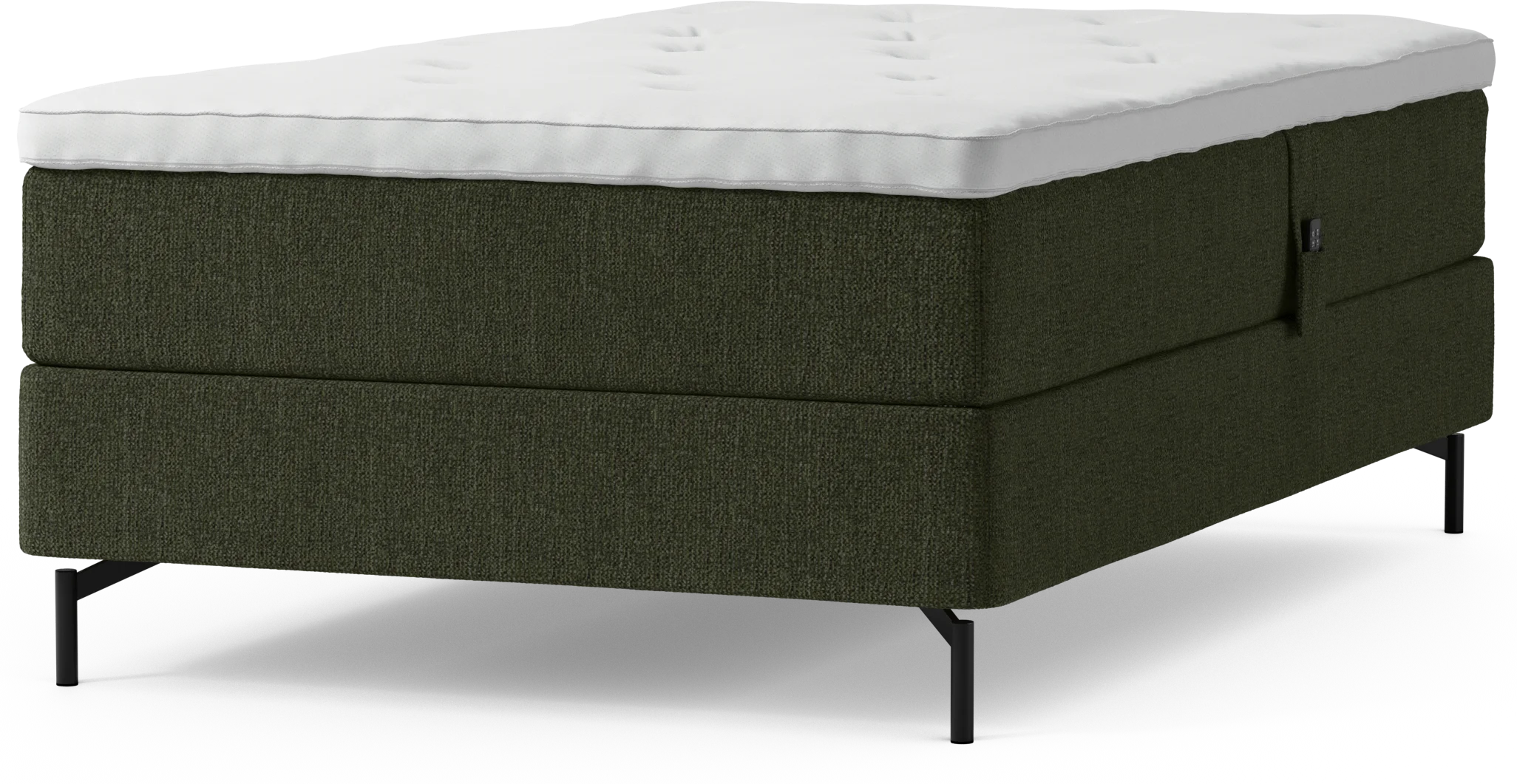 Delux Dream Ställbar säng, enkelsäng med bäddmadrass och sängben XRDP5