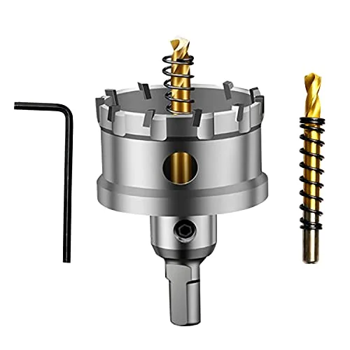 ASNOMY TCT 50 mm hålsåg kraftfull hålskärare perfekt för hål i rostfritt stål och metall 747045237793