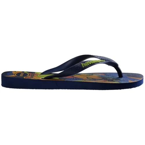 Havaianas unisex topp Disney klassisk flip flop, blå, 3/4 UK, BLÅ, 35/36 EU 7909690578734