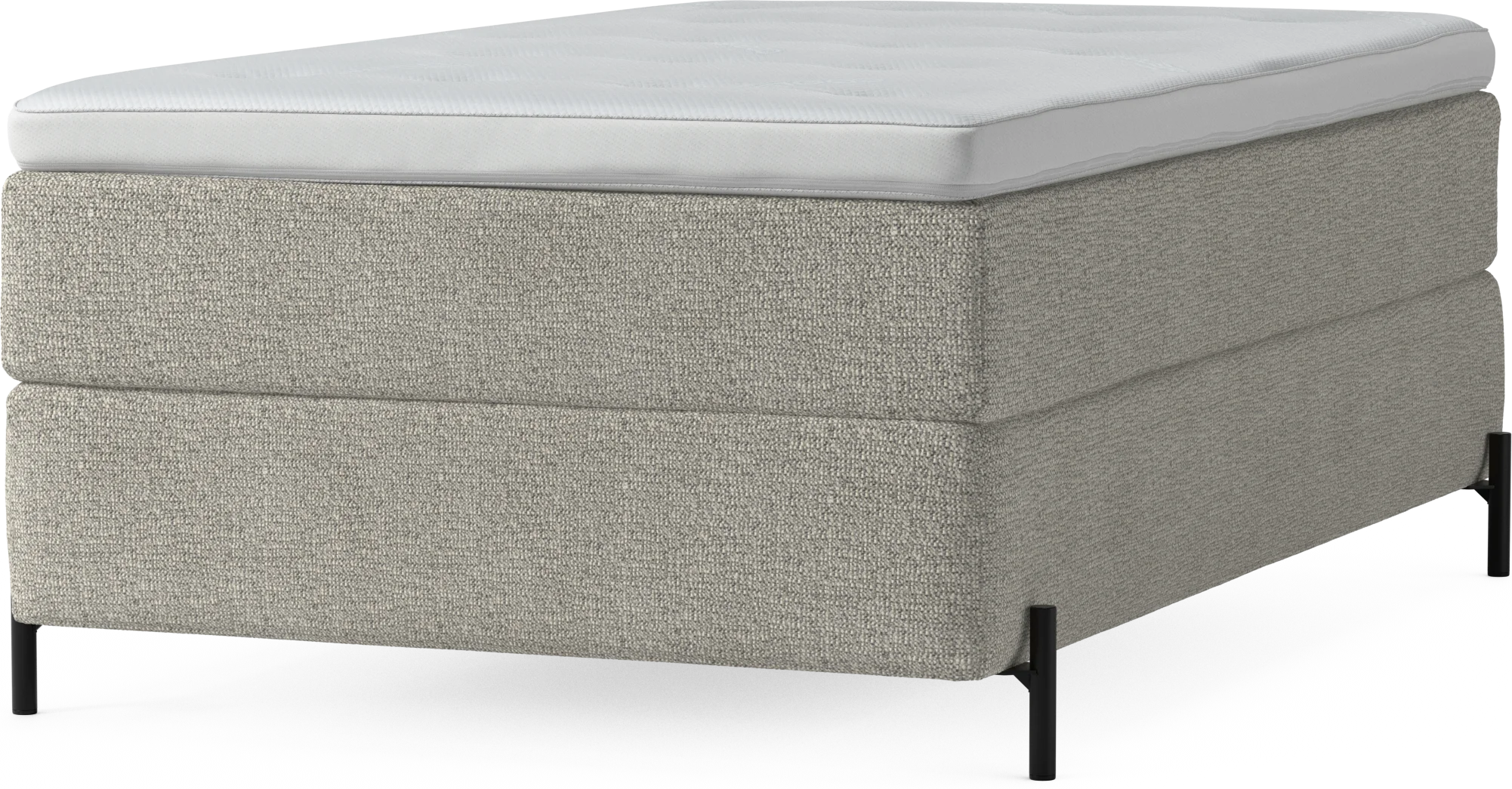 Delux Dream Kontinentalsäng, enkelsäng 120 cm med bäddmadrass och sängben 6islQ