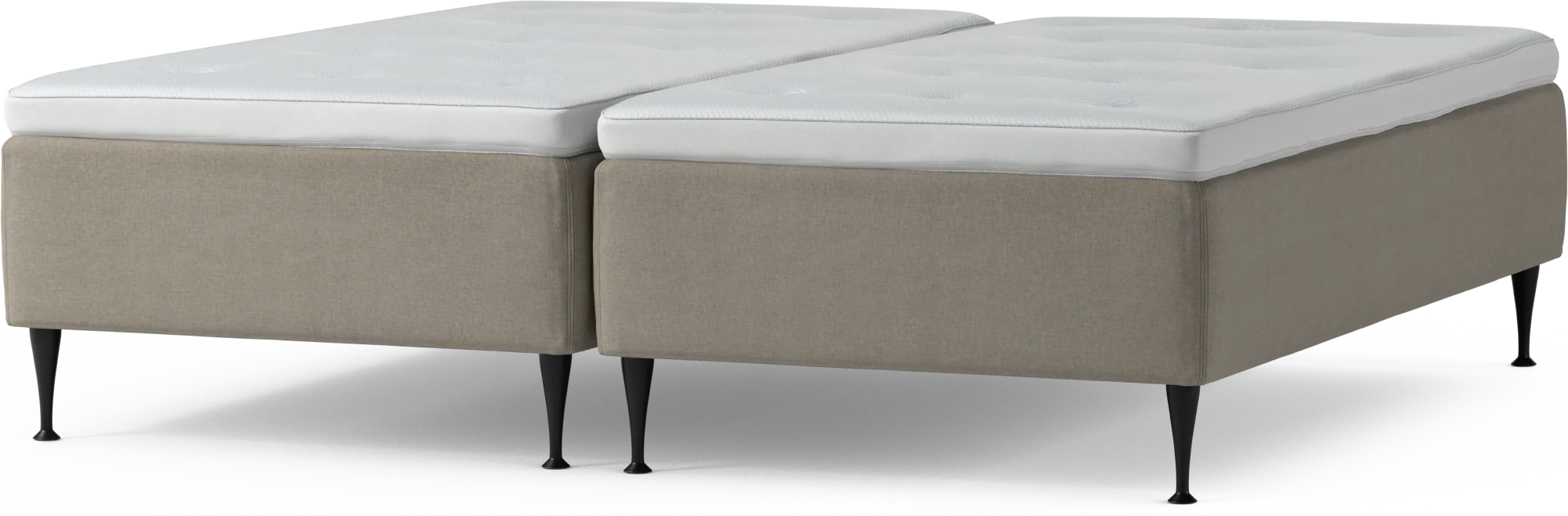 Delux Dream Ramsäng, dubbelsäng med bäddmadrass och sängben w230u