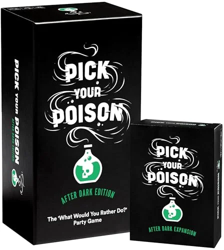 Pick your Poison After Dark + Expansion Bundle Card Game Party English Dyce Games 856732007431