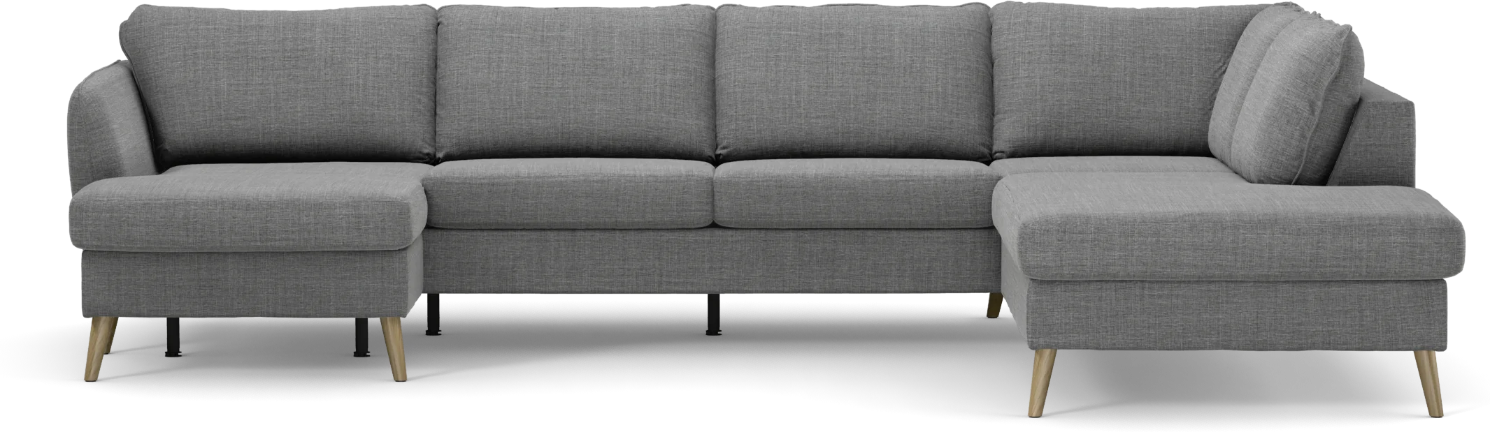 County 3-sits soffa med schäslong vänster och divan höger hT799