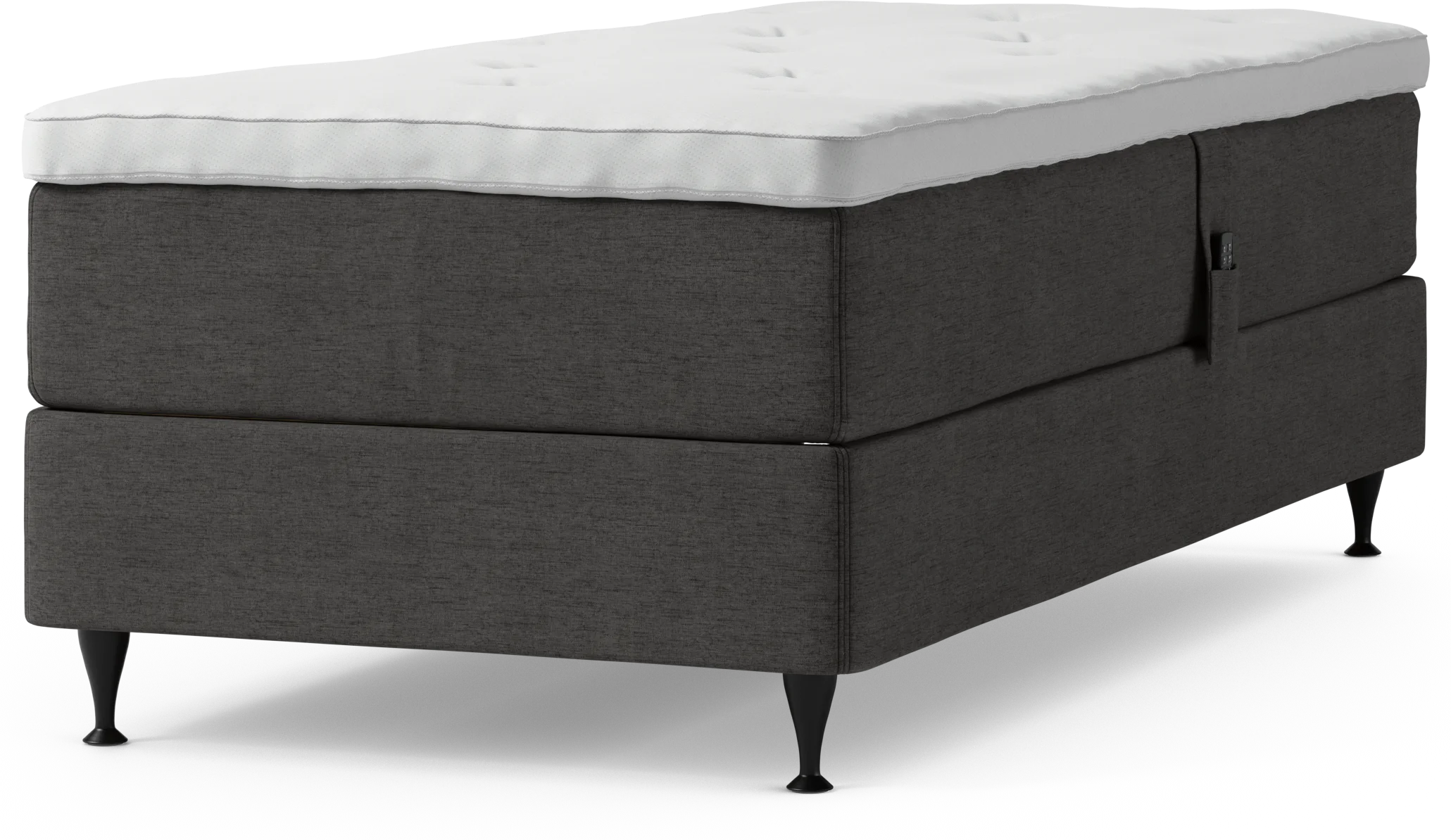 Delux Dream Ställbar säng, enkelsäng med bäddmadrass och sängben C748Q