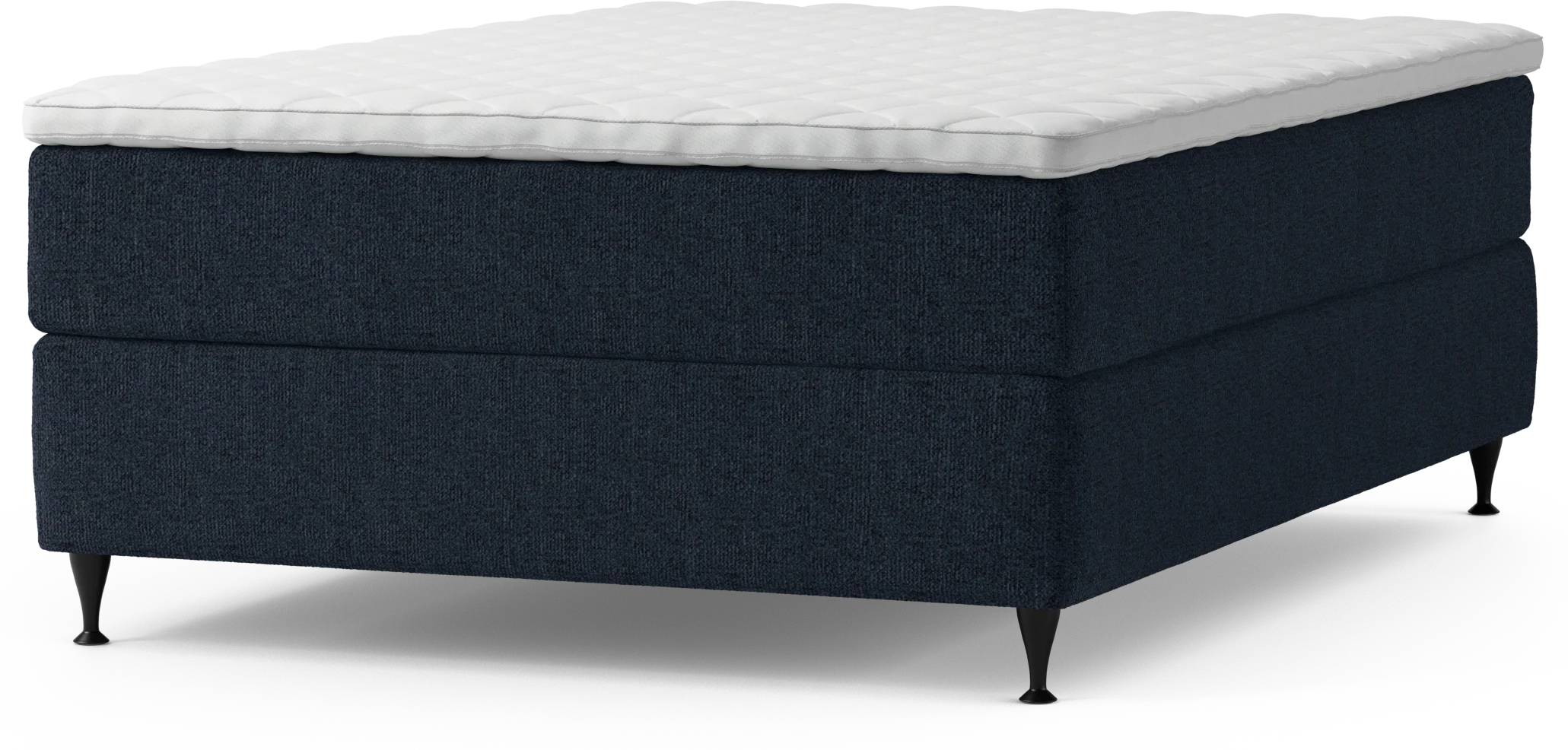 Delux Dream Kontinentalsäng, enkelsäng 140 cm med bäddmadrass och sängben FKo8J