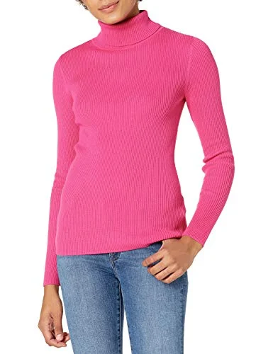 Amazon Essentials Dam Slim Fit lätt långärmad polotröja, ljusrosa, XX Large 195111230627