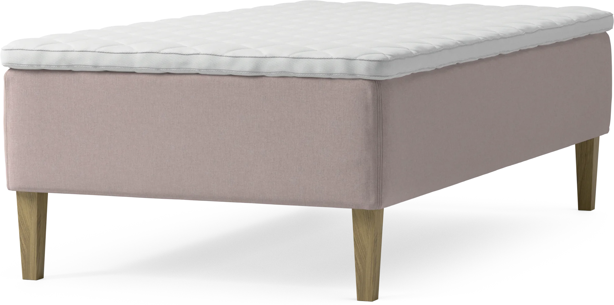 Delux Dream Ramsäng, enkelsäng med bäddmadrass och sängben YC2pz Delux Dream Ramsäng, enkelsäng med bäddmadrass och sängben YC2pz