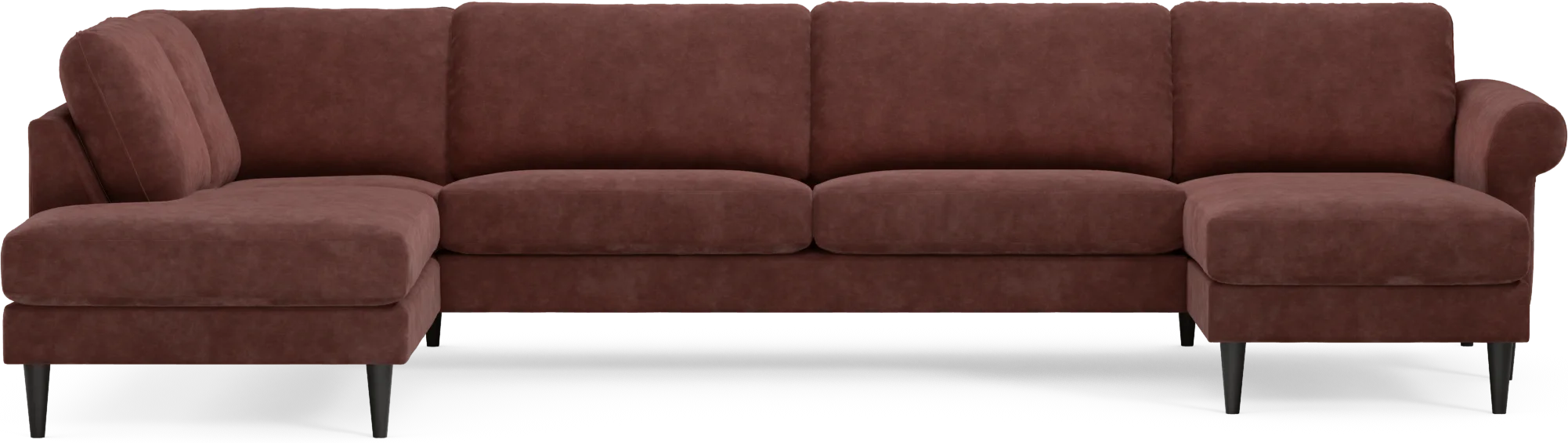 Bridge 3-sits soffa med divan vänster och schäslong höger HK89p