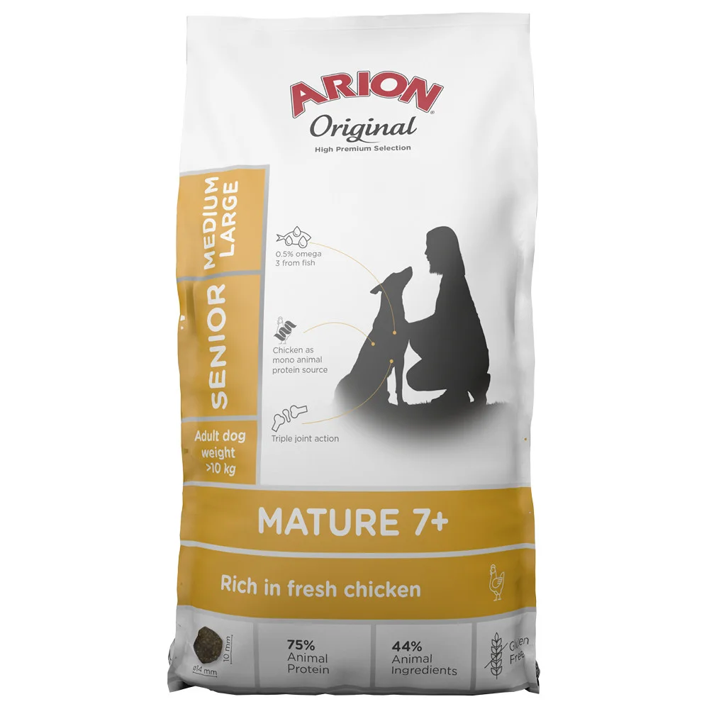 Arion Original Mature 7+ Medium/Large Torrfoder - 12 kg 5414970060844