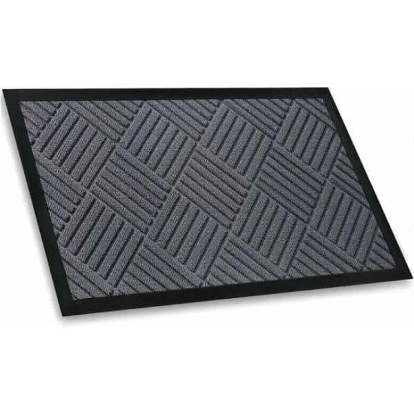 1 dörrmatta för inomhus- och utomhusbruk, 45 x 75 cm, grå, matta. ZZF-0085350ZY 1 dörrmatta för inomhus- och utomhusbruk, 45 x 75 cm, grå, matta. ZZF-0085350ZY