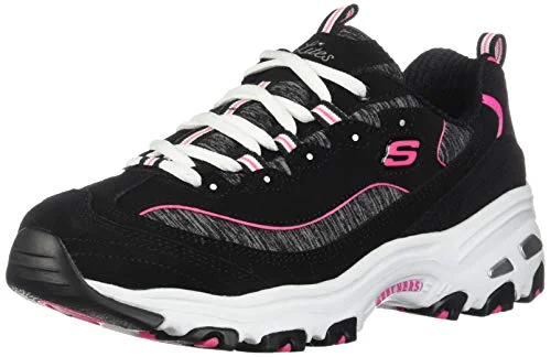 Skechers Women's D'Lites Memory Foam Lace up Sneaker 193113314390
