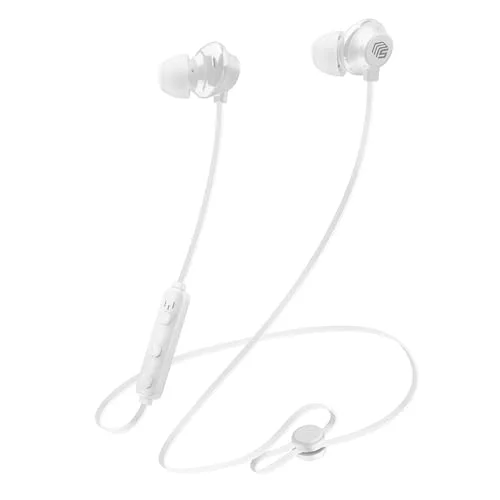 Music Sound Bluetooth öronsnäckor Universellt headset med fjärrkontroll 6 timmars batteritid vit 8018080355912