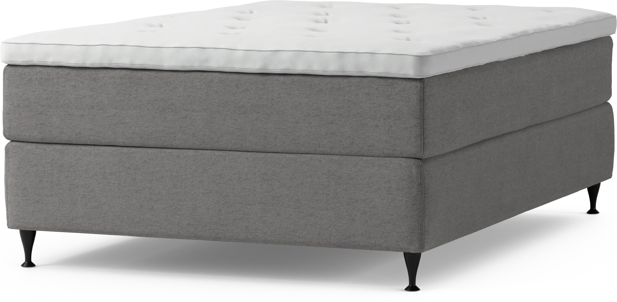 Delux Dream Kontinentalsäng, enkelsäng 140 cm med bäddmadrass och sängben IKIHP