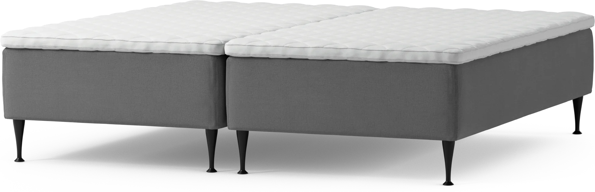Delux Dream Ramsäng, dubbelsäng med bäddmadrass och sängben aKzQS