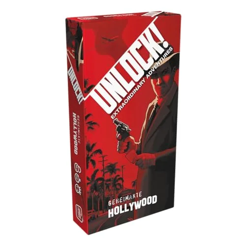 Rymdcowboys, låsa! — Hemligt Hollywood, familjespel, gåssellspel, 1 6 spelare, från 10+ år, 60 minuter, tyska 3558380119296