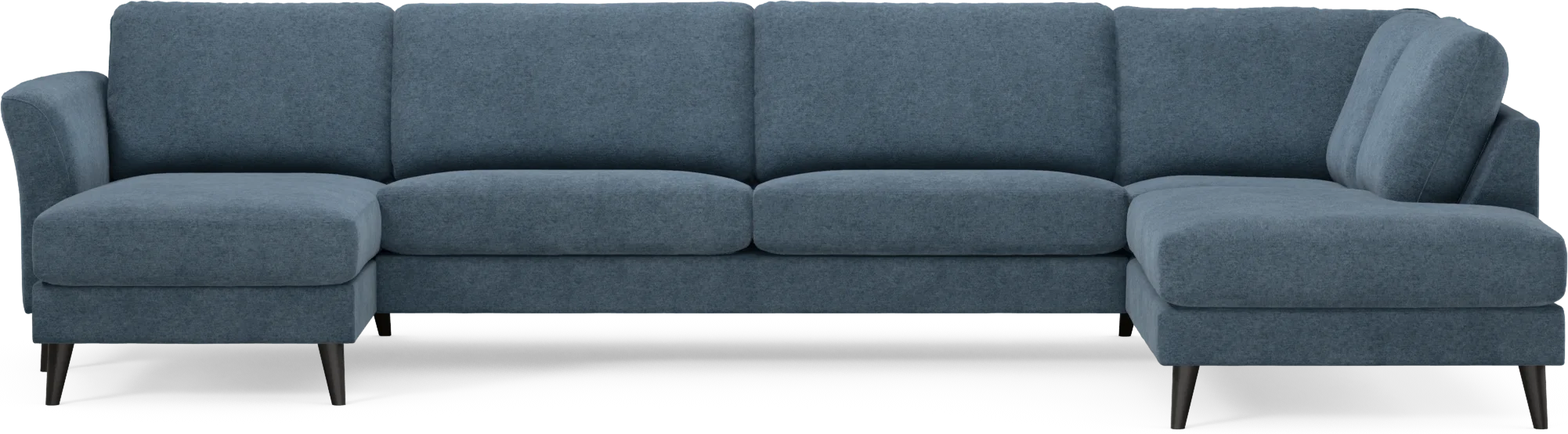 Bridge 3-sits soffa med schäslong vänster och divan höger kob2s