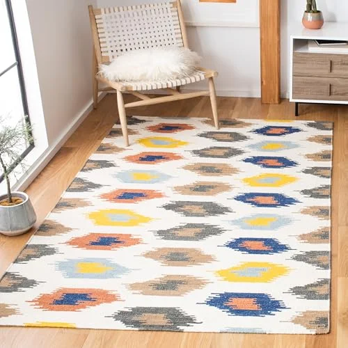 Safavieh matta 121 X 182 cm Ivory/Multi 683726756026
