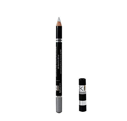 08 Shimmery Silver Waterline Kohl Eyeliner Special Kajal för inre ögon vitalisering och vattentät känslig hypoallergen ögonfoder 5060177720236