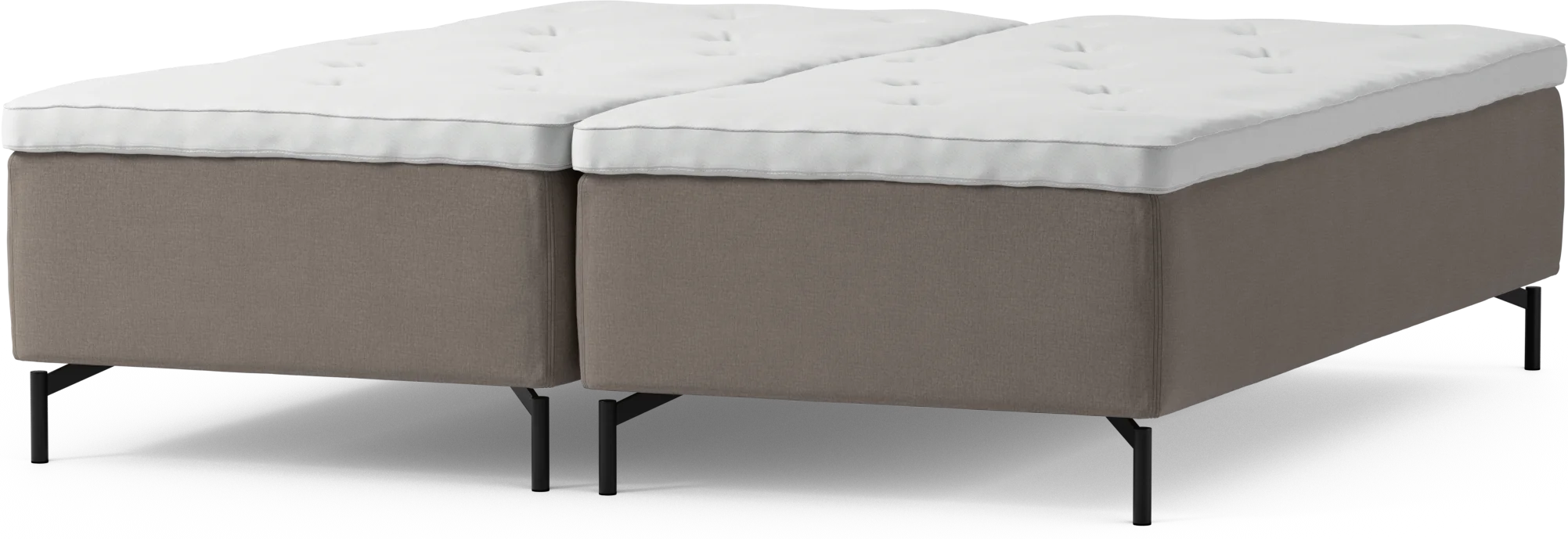 Delux Dream Ramsäng, dubbelsäng med bäddmadrass och sängben pi4LY