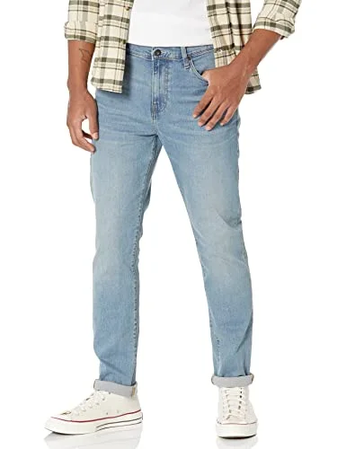 Amazon Essentials herr Comfort Stretch Slim Fit Jean (tidigare Goodthreads), ljusblå, 30 W x 28 L 191770320082