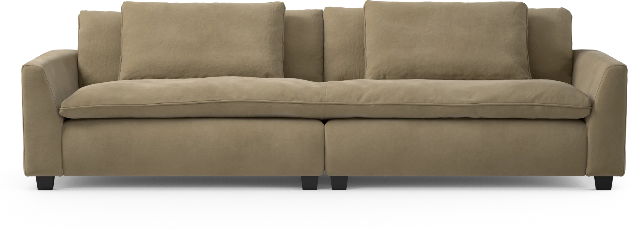 Bellora 4-sits soffa, hel dyna VTmJm