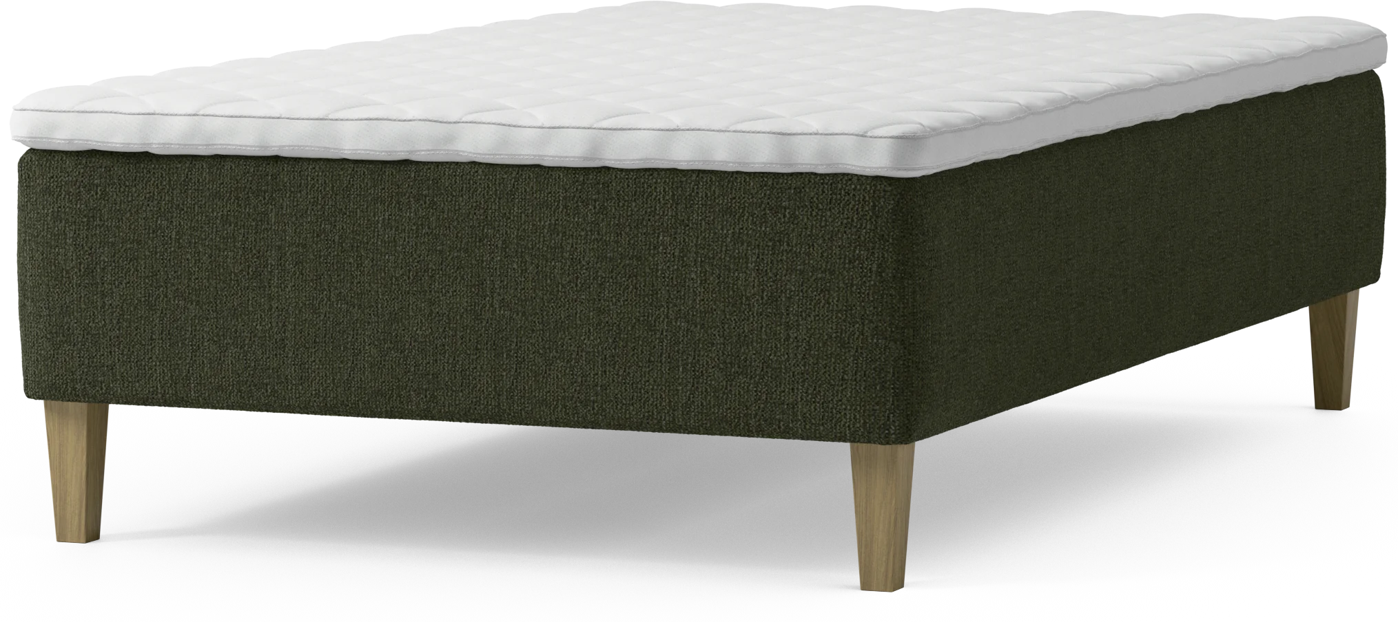 Delux Dream Ramsäng, enkelsäng med bäddmadrass och sängben UEW1r