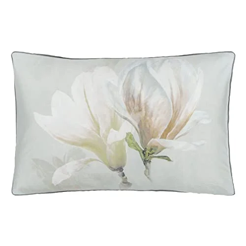 Tryckt kuddfodral i bomullssatin, Yulan Magnolia, 50 x 75 cm, Designers Guild 3359104084476