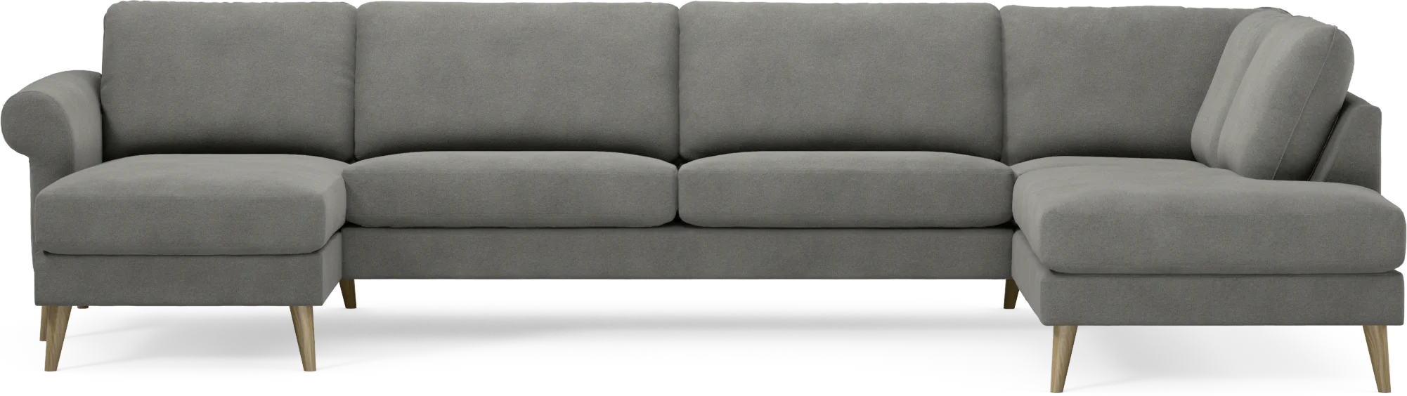 Bridge 3-sits soffa med schäslong vänster och divan höger kBPLf