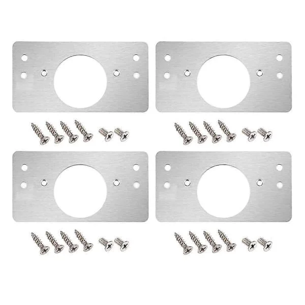 1/2/4/10 st Gångjärnsreparationsplatta Skåp Möbler Låda Bord Skåp Rostfritt Stål Reparerande Gångjärn Fixeringsplatta Hårdvara 4PCS1 Kina Mx-003183JCJ