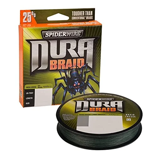 Spiderwire Berkley ProSpec® Chrome 100% fluorledare, mossgrön, 50 pund 22,6 kg, 150 yd 137 m fiskelina, lämplig för saltvattenmiljöer 22021647293