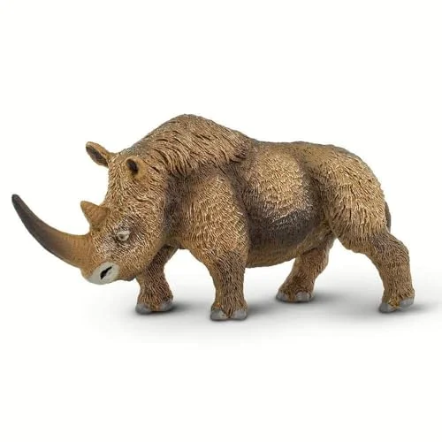 Safari Ltd. Prehistoric World Lanudo noshörning leksak figur för pojkar och flickor från 3 år 95866002114