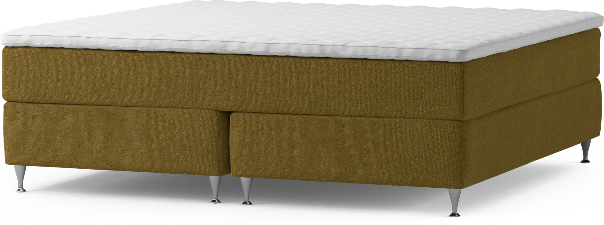 Delux Dream Kontinentalsäng, dubbelsäng med bäddmadrass och sängben deHKi