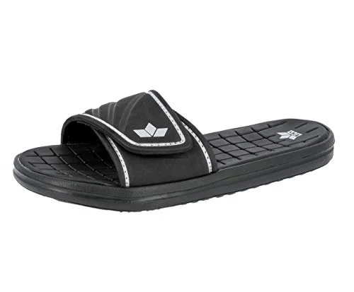 Lico BARRACUDA V Unisex Vuxen Badskor, Svart/silver, 44 EU 4019335231023