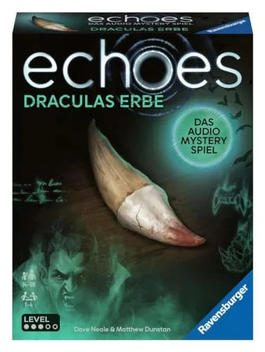 Ravensburger 22360 echoes Draculas Erbe Audio Mystery Spiel ab 14 Jahren, Erlebnis Spiel: Das 4005556223602