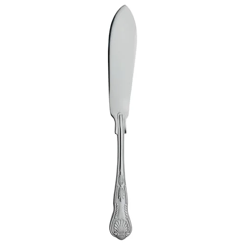 Grunwerg Kings Fish Knives FIKKGR, 18/0 rostfritt stål, set med 12 5019311098946