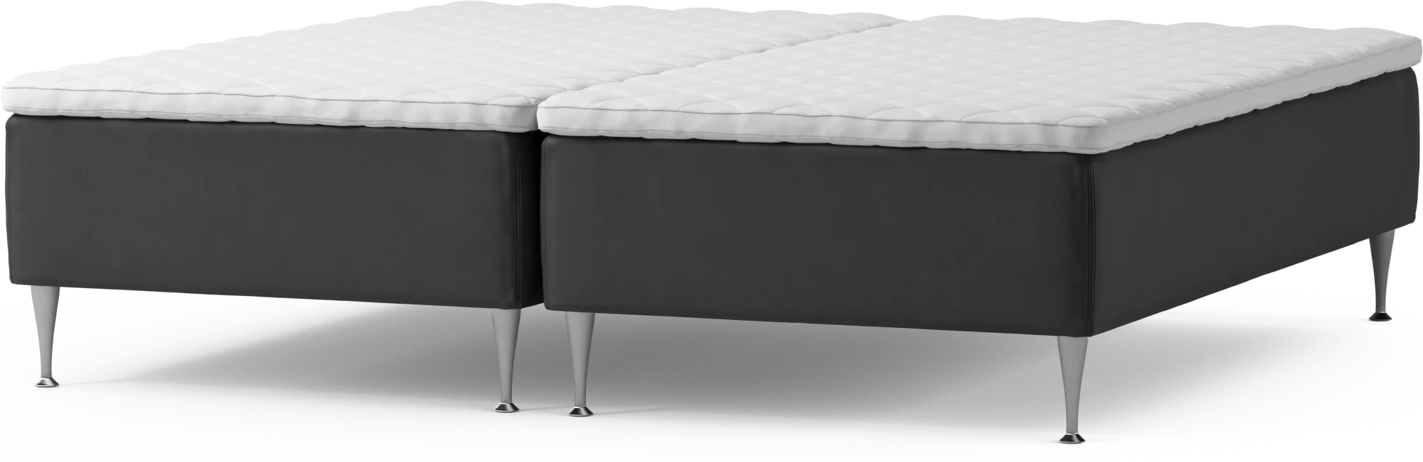 Delux Dream Ramsäng, dubbelsäng med bäddmadrass och sängben G8qTk