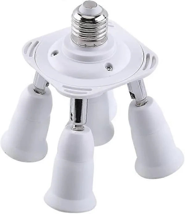 1 i E27 Sockel Splitter Adapter Lamphållare Konverterare för E27 LED-lampor OU-81600913 1 i E27 Sockel Splitter Adapter Lamphållare Konverterare för E27 LED-lampor OU-81600913